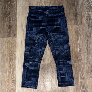 Lululemon Blue Patterned Leggings